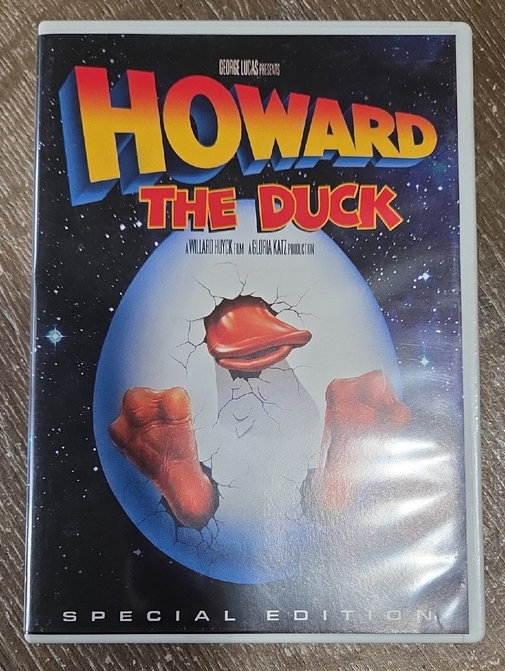 Howard the Duck Special Edition DVD — Red Duck Feet Cover